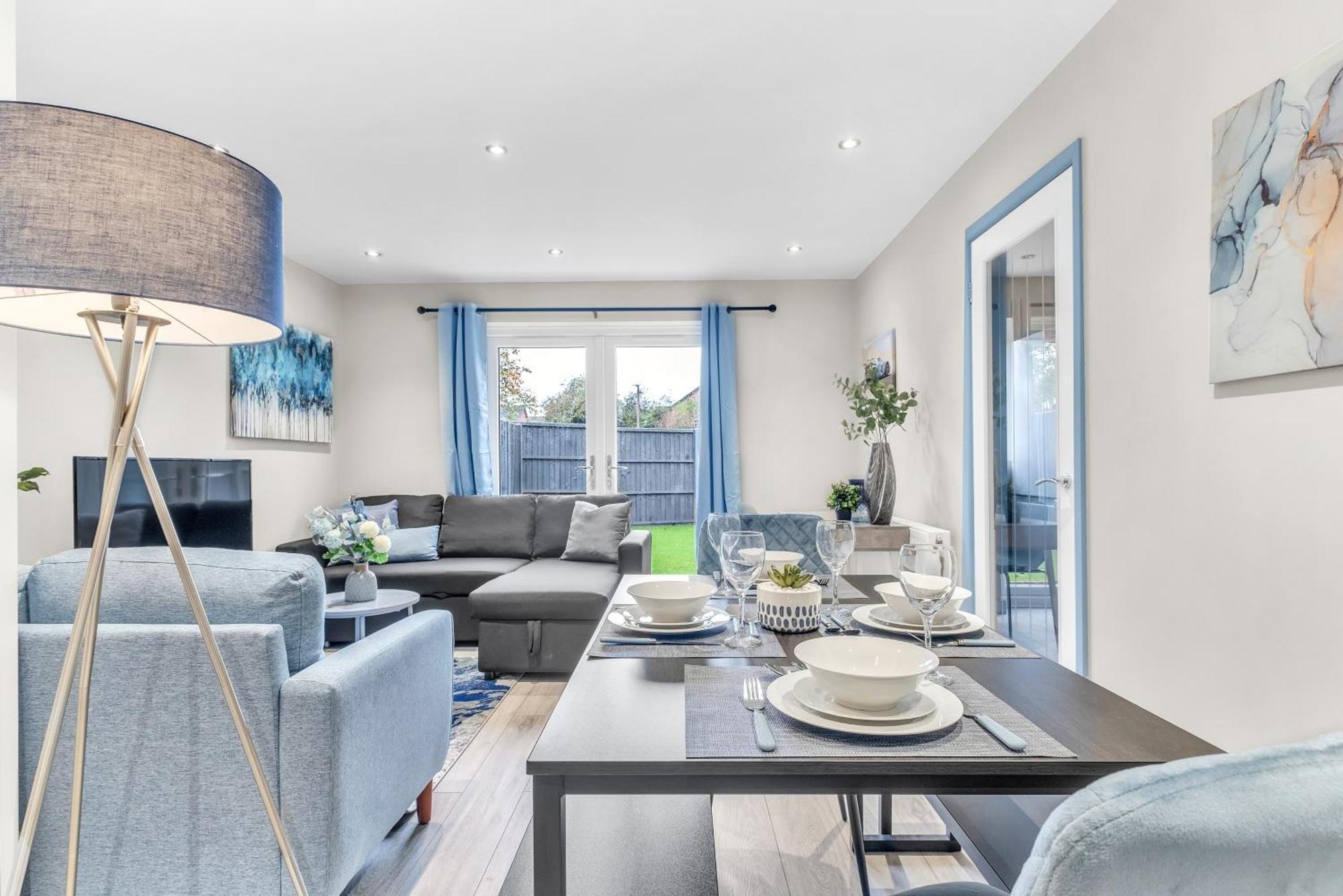Mk 2-Bedroom Contractor'S Gem, 5 Beds, Sleeps 6, Free Parking ミルトン・ケインズ エクステリア 写真